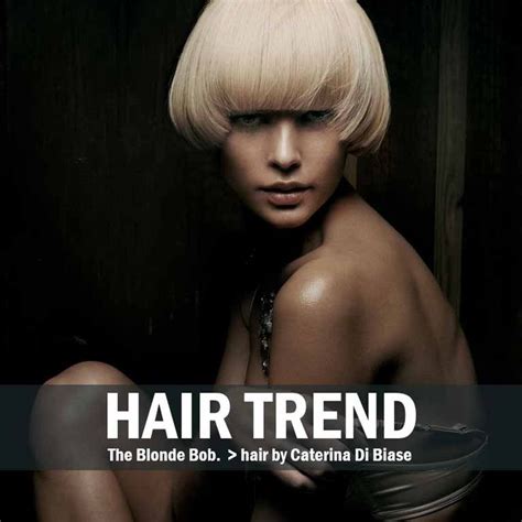 HOHB HAIR TREND The Blonde Bob Hair By Caterina Di Biase Hohb Headingouthairandbeauty