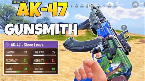 BEST AK47 GUNSMITH IN COD MOBILE CALL OF DUTY MOBILE AK 47 LOADOUT