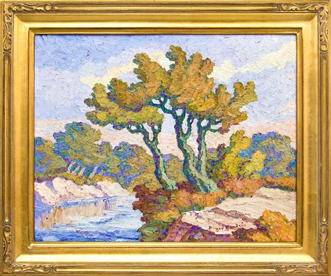 Birger Sandzen Kansas Landscape Autumn Landscape Smoky Hill River