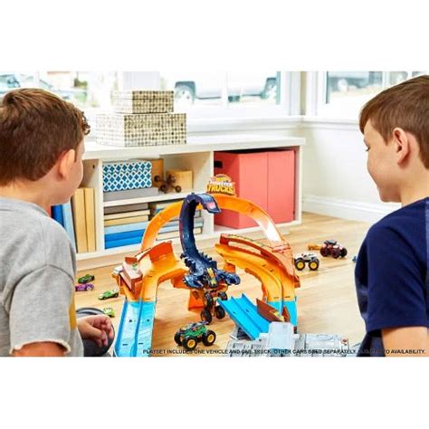 Mattel Hot Wheels Monster Trucks Πίστα Σκορπιός GNB05 Toys shop gr