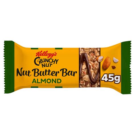 Kellogg's Crunchy Nut Almond Nut Butter Bar 45g | Everyday & Family ...