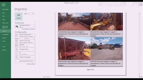 Relatório Fotográfico VBA Excel YouTube