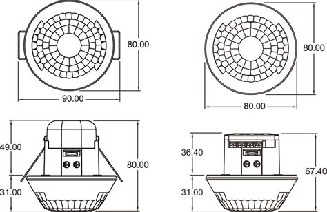 Luxa S De Up Wh Presence Detectors V Ceiling