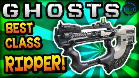 Call Of Duty Ghost The Ripper Best Class Setup New Gun Cod