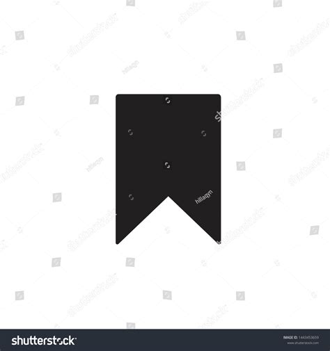 Bookmark Icon Vector Logo Template Stock Vector (Royalty Free) 1443453659 | Shutterstock