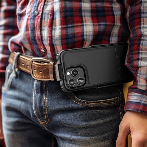 Iphone Pro Rebel Case With Belt Clip Holster Encased