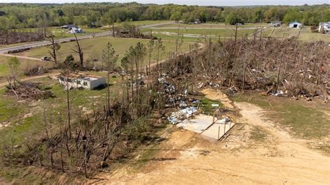 Dvids Images Aerial Of Tornado Damage In Adamsville Image Of