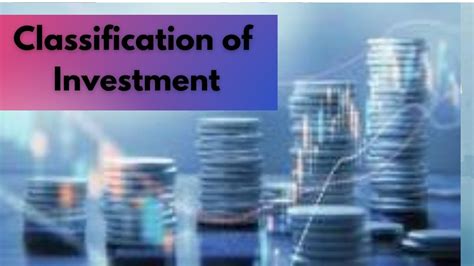 Classification Of Investment Investment Management And Analysis Hons Youtube