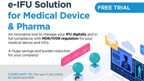 E-IFU Smart Solutions for Medical Device & Pharma