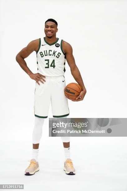 Giannis Antetokounmpo Media Day Photos And Premium High Res Pictures Getty Images