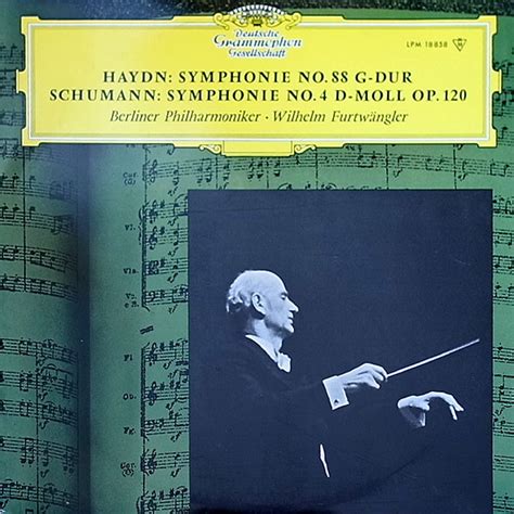 Haydn Symphonie No 88 Schumann Symphonie No 4 D Moll Op 120 By