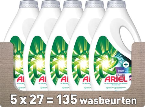 Ariel Vloeibaar Wasmiddel Touch Van Lenor Unstoppables 5 X 27