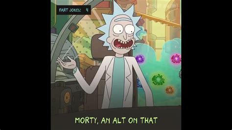 Rick And Morty Ricks Fart Jokes Youtube