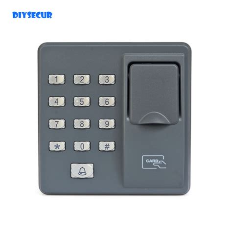 Diysecur M Quina De Control De Acceso Biom Trica Lector De C Digo Rfid