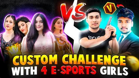 Rahul Gaming And Yast Yt Boss Vs 4 Ghamandi E Sports Girls 🔥2 Vs 4 Best