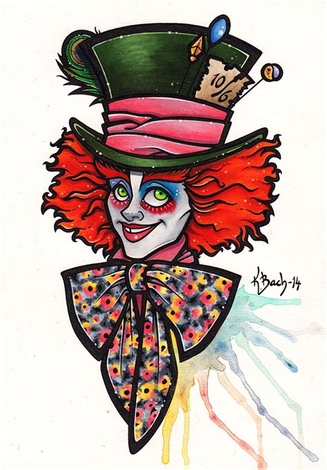 Alice In Wonderland Drawings Mad Hatter