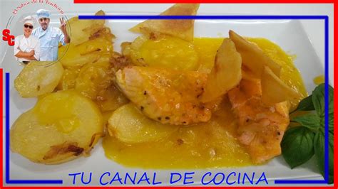 SALMON A LA NARANJA RECETA EN DIRECTO YouTube