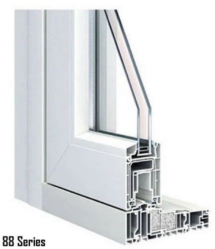 88 Series Sliding UPVC Door Window Profile 2 Mm At Rs 114 Kg In