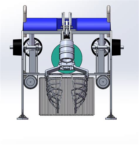 海产品抓取水下机器人设计含三维sw模型 1434851 400 Solidworks 2016 模型图纸下载 懒石网