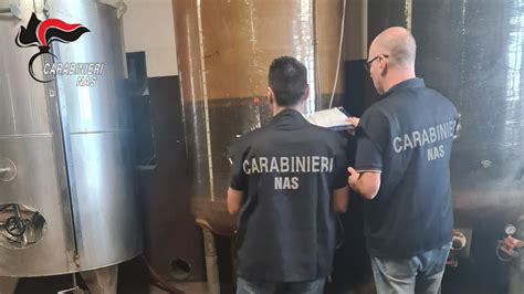 I Nas Nelle Cantine Vitivinicole Della Regione Multe E Diffide Da