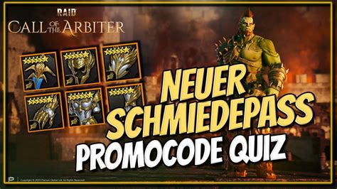 Raid Shadow Legends Call Of The Arbiter Promocode Neuer