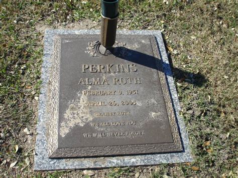 Alma Ruth Wiley Perkins M Morial Find A Grave