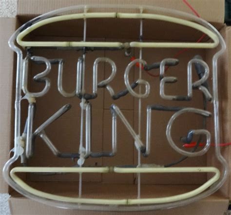 BURGER KING NEON SIGN | Collectors Weekly