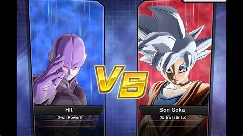 Xenoverse Requested Match Pc Hit Vs Female Goku Ultra Istinto