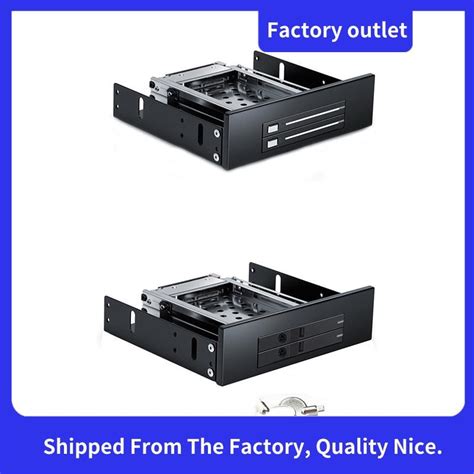 Seatay Dual Bay SATA ฮารดไดรฟ HDD SSD ถาดภายใน Mobile Rack Enclosure Docking Station Hot