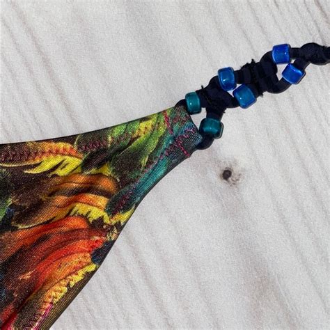 Tigerlily Swim Tigerlily Womens Piece Bikini Set Rainbow Poshmark