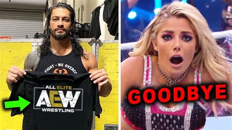 Roman Reigns Leave Wwe For Aew And Alexa Bliss Says Goodbye 5 Shocking