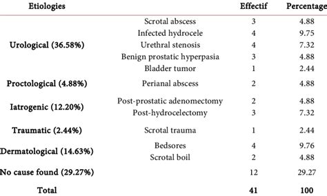 Distribution Of Patients According To Etiologies Download Scientific