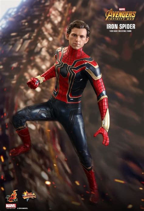 Iron Spider Aus Dem Film Avengers Infinity War Von Hot Toys Mms