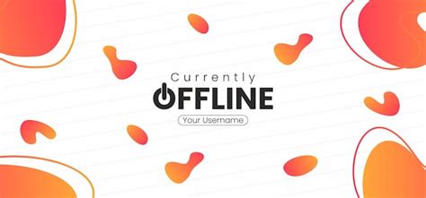 Premium Vector | Currently offline Banner design