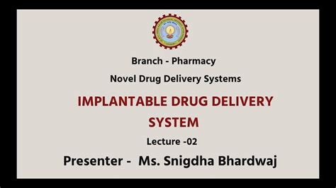 Aktu Digital Education Novel Drug Delivery Systems Ndds