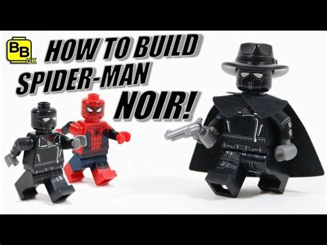Lego Noir Spiderman Spider Man Noir Shirt Tail