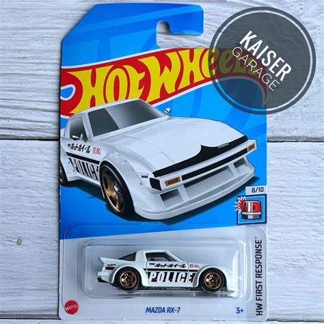 Hot Wheels Mazda RX POLICE Hobbies Toys Toys Games On Carousell