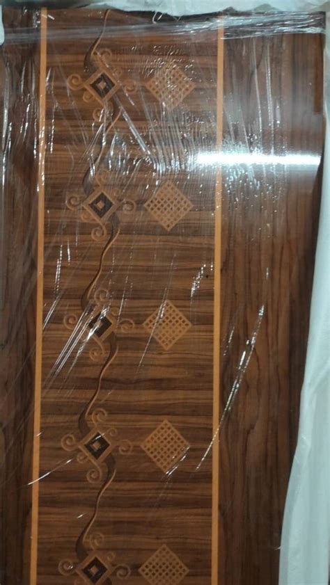 Swing Glossy Decorative Pvc Door For Interior At Piece In