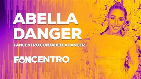 Abella Danger Joins Fancentro Xbiz