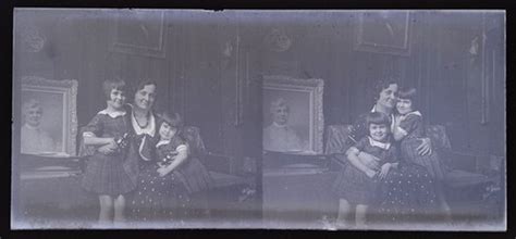 Famille Peintre NEGATIVE PHOTO Amateur C Plaque De Verre Vintage V EBay