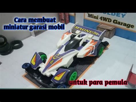 Diy Cara Membuat Miniatur Garasi Mobil Tamiya Mini Wd Dengan Mudah