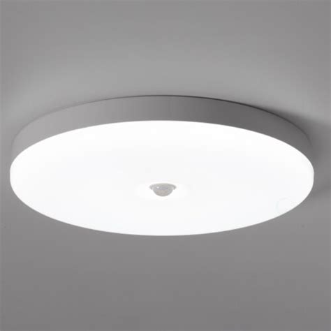 Modern White Round Inch Motion Sensor Led Ceiling Light Flush Mount