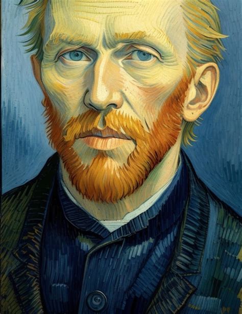 Premium Photo Portrait Vincent Van Gogh The Artist Who Lived A Tragic