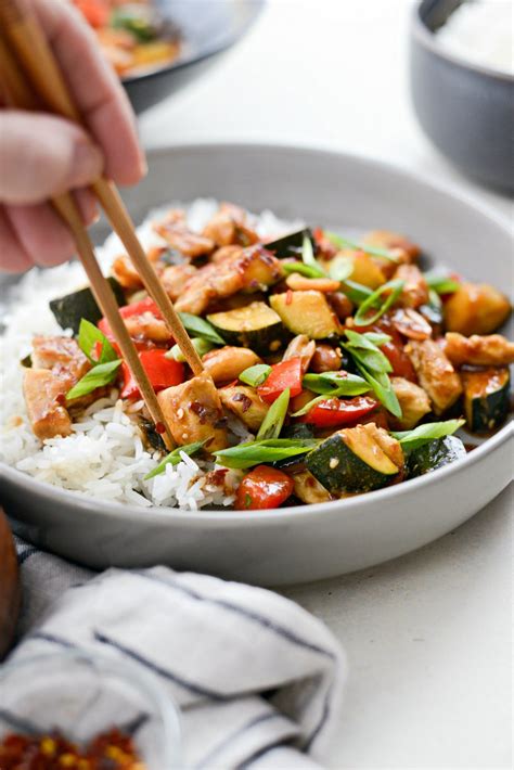 Kung Pao Chicken Stir Fry Simply Scratch