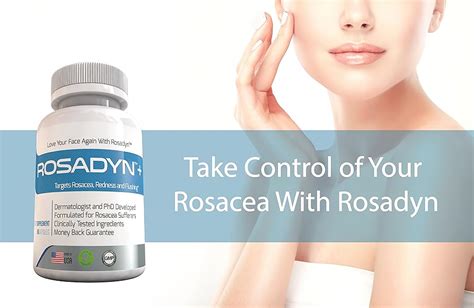 Rosacea Treatment Supplement by Rosadyn | Relief for Face & Nose Redness, Acne | eBay