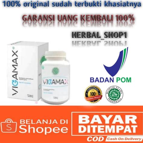 Jual Vigamax Asli Original Capsul Obat Gede Panjang Besar Laki 100