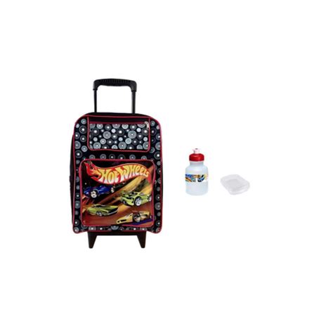Kit Mochila Escolar Hot Wheels 3 Itens Submarino