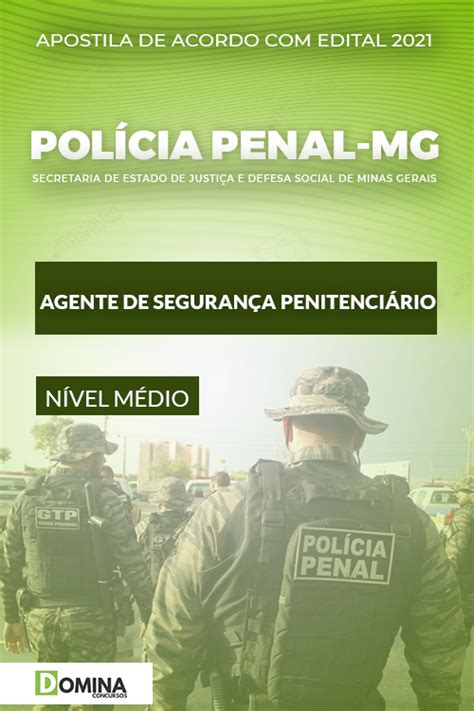 Apostila Pol Cia Penal Mg Agente De Seguran A Penitenci Rio