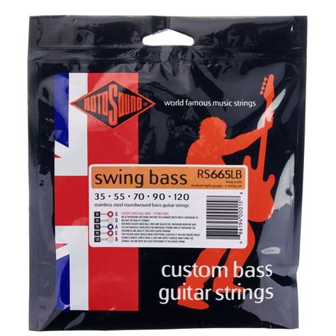 Rotosound Rs Lb Swing Bass Thomann United Kingdom