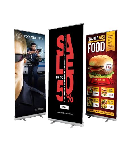 Economical Pull Up Banner Design And Print Jj Technology Solutions